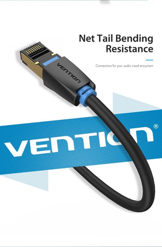Imagen 7 de 8 de Cable De Red Vention Sstp Cat8 40000mbps - 3 Metros