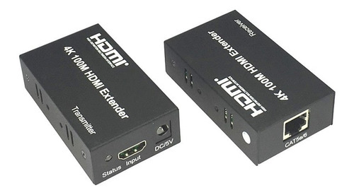 Kit Extender Hdmi Por 1 Utp Cat 6 Trautech Hasta 100 Metros