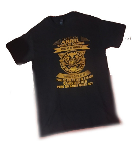 Playera Sabes Mi Nombre Pero No Mi Historia