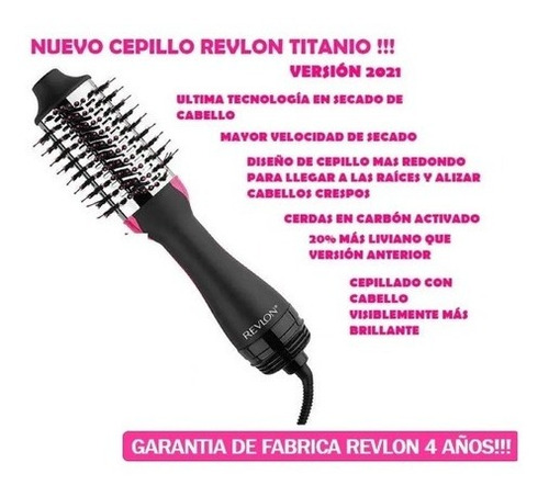 Nuevo Cepillo Revlon Titanio 