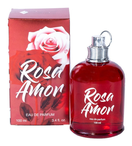 Perfume Rosa Amor - mL a $663