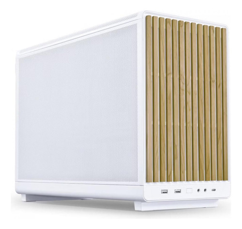 Gabinete Gamer Lian Li 011 A3-matx Wd, Sem Fonte, Sem Fan Branco