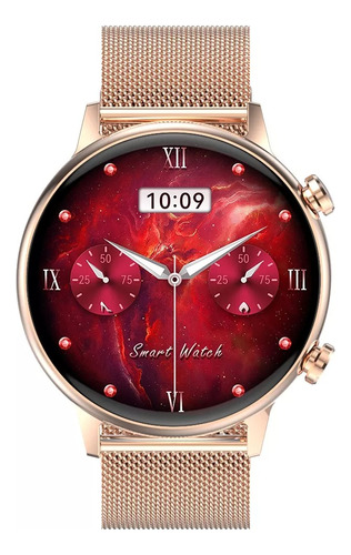 Smartwatch Reloj Romance, A Prueba De Agua, Amoled