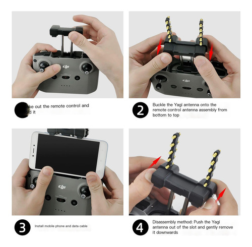 Para Dji Neo Drone Rc-n3 Antena De Control Remoto