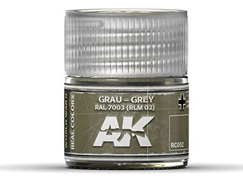 Ak Real Colors Rc052 Grau-grey Ral 7003 (rlm 02) (10ml)