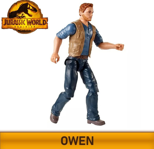Dinossauros Jurassic World Pack 6 Unid Articulados Mattel