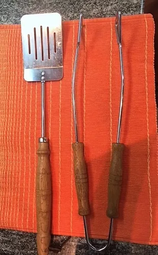 Utensilios De Parrilla. (Usado)