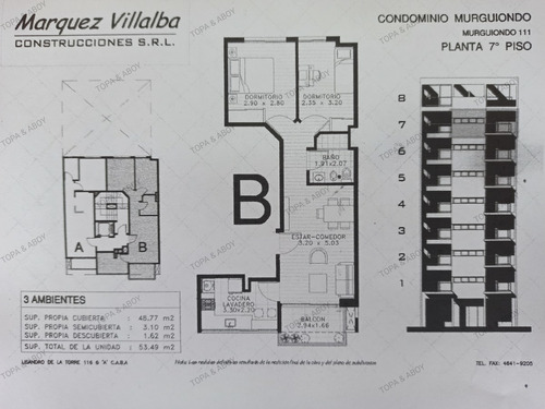 Imagen 6 de 6 de Murguiondo 111 3 Amb A Estrenar Venta Liniers