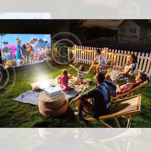 Mini Proyector De 7500 Lmenes, Mini Proyector Compatible Con