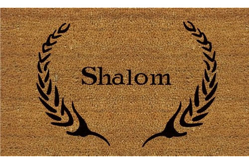 Calloway Mills 120841729 Felpudo Shalom 17  X 29  Natural/ne