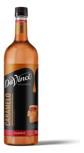 Jarabe Syrup Caramel Da Vinci 750ml Cafe Cocteles Importado