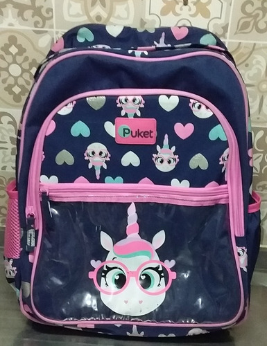 Mochila Grande Unicórnio Puket