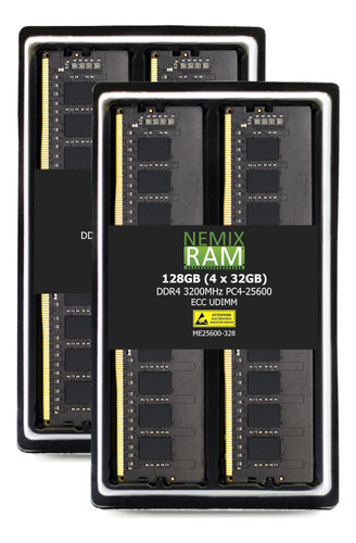 Nemix Ram 128gb (4x32gb) Ddr4 3200mhz -ck Server