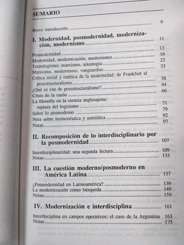 Modernidad Y Posmodernidad: Una Óptica Desde América Latina. (Usado)