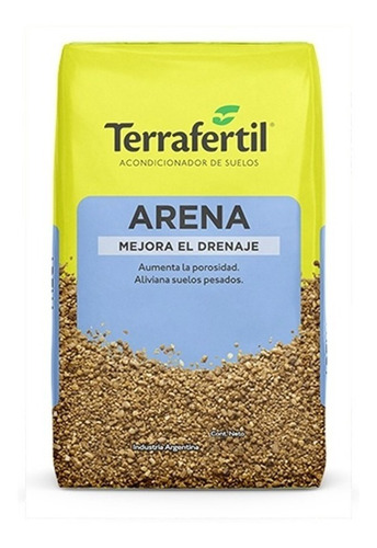 Arena Gruesa Drenaje Porosidad Terrafertil 5 Litros