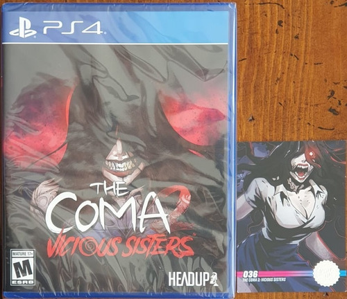 The Coma 2 Vicious Sisters + Tarjeta 036 - Ps4 (Usado)