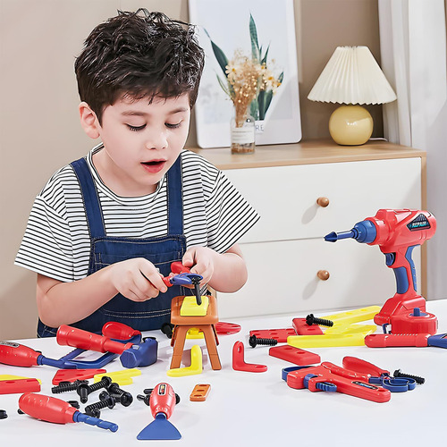Juego De Herramientas Para Niños, 48 Piezas, Juego De Simula