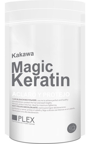 Polvo Decolorante Kakawa Con Keratina 500 Gr.