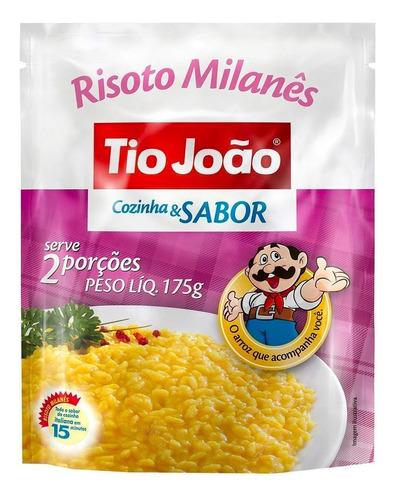 Risoto Milanês Tio João 175g