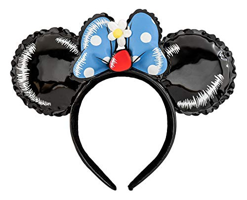 Diadema Con Globos De Vinilo Loungefly De Minnie Mouse De Di