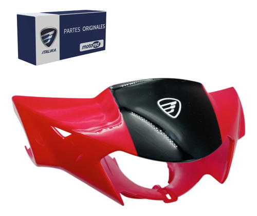 Cubierta Frontal Manubrio Rojo Italika D125(20-21) F13012136
