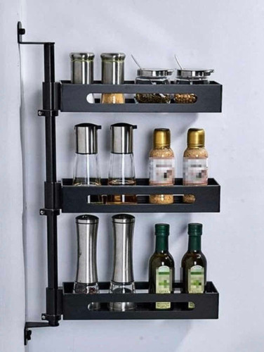 Rack Organizador De Cocina Plegable Metálico