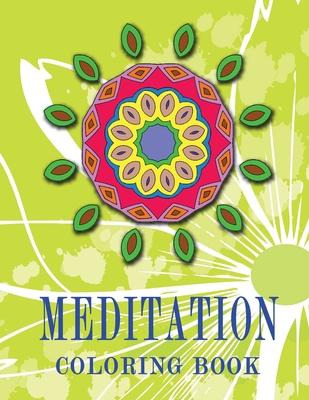 Libro Meditation Coloring Book : High Quality Mandala Col...