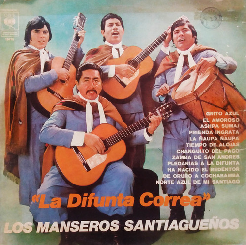 Los Manseros Santiagueños - La Difunta Correa Lp