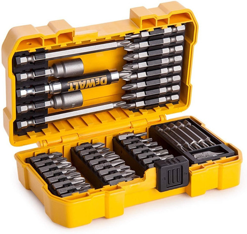 Set 45 Pzas Atornillador De Alto Rendimiento Dewalt Dt71702