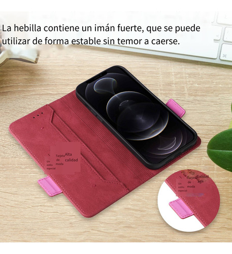 Funda De Piel Para Vivo V40 Lite 5g/v50, 5g/y39 5g, Funda De Piel Retro Tipo Cartera Con Tapa