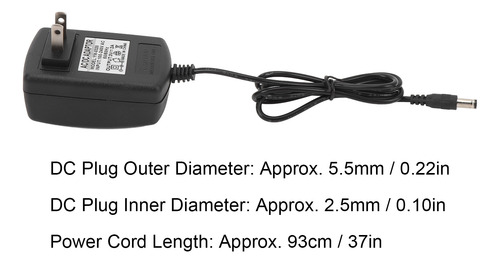 Adaptador De Fuente De Alimentación 3v 2a, Enchufe De 5,5 Mm