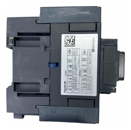 Contactor Schenider Lc1d40af7 3 Poles 40amp Bobina 110v