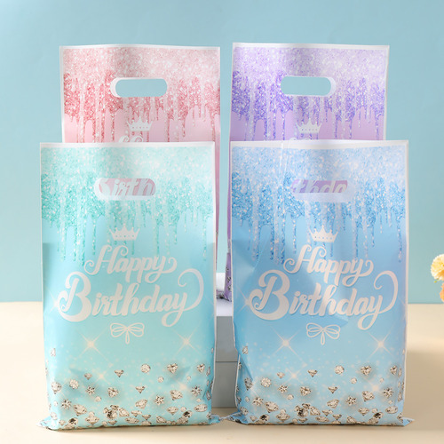 50 Bolsas De 4 Colores Para Fiestas De Cumpleaños De Niñas Color Multicolor Diamante
