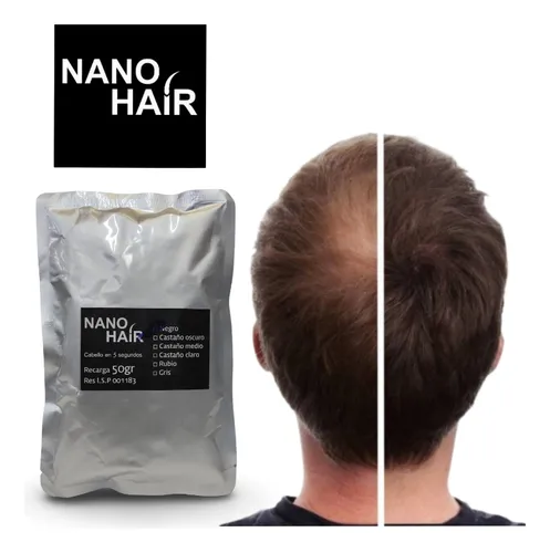 Nano Hair Recarga 50gr Fibra Capilar