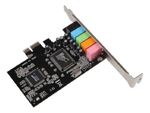 .. Placa De Som Pcie 5.1 Placa De Som Pci Express Sur