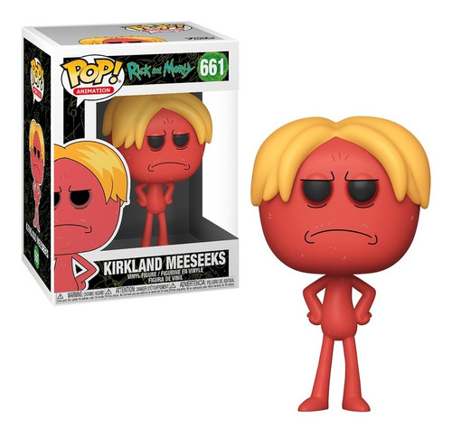 Funko Pop! Animation - Rick And Morty: Kirkland Meeseeks 661