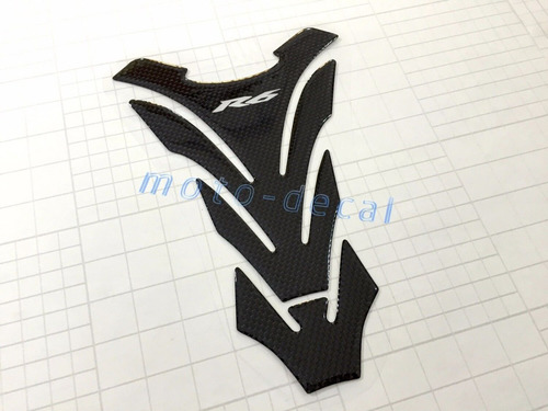 Protector Tanque Yamaha R6 R6r Fibra Carbono Gri Motomaniaco (Usado)