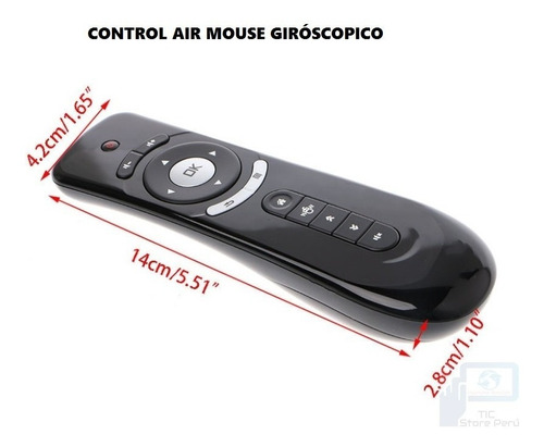 New 2018  Control Air Mouse Giróscopico Para Smart Tv Y Box