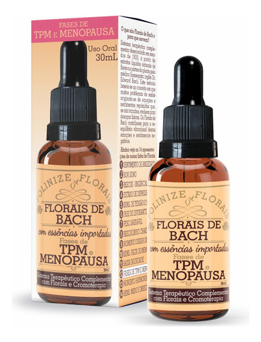 Floral De Bach Polinize Tpm / Menopausa 30ml Adulto