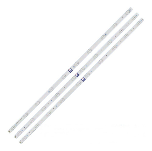Kit 3 Barras De Led Semp Toshiba Dl4077 Dl4077i Novo