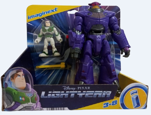 Figuras De Zurg Con Lanzador Y Buzz Lightyear