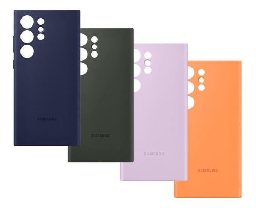 Imagen 3 de 10 de Funda Silicone Cover Samsung S23 Ultra Original Macrotec