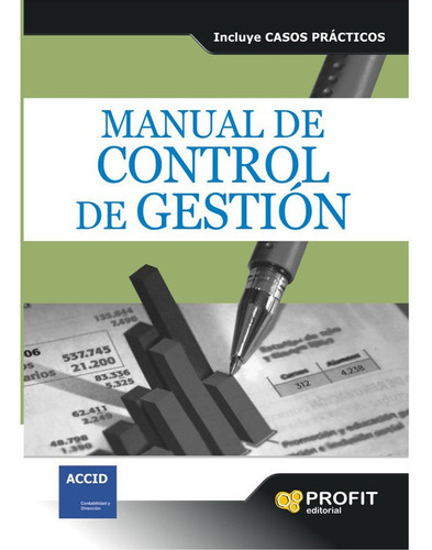 Manual De Control De Gestion, De Vv. Aa.. Editorial Profit, Tapa Blanda En Español