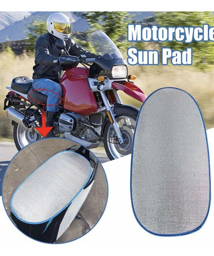Cubre Asiento Moto Impermeable Aislamiento Térmico Sol/lluvi