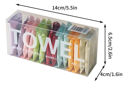 Toalla Comprimida Desechable Toalla Facial Limpiadora De Via