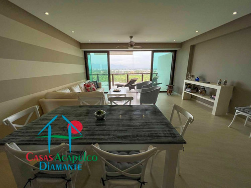 Cad La Isla Emerald G 10. Terraza Con Vista A Los Jardines Y Albercas