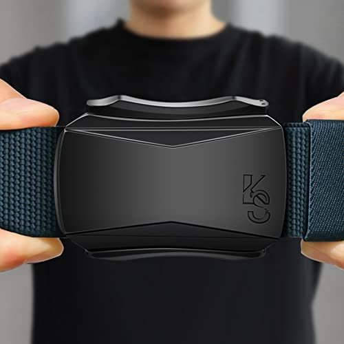 Kemisant Cinturón Para Hombre, Cinturón De Nailon Elástico T