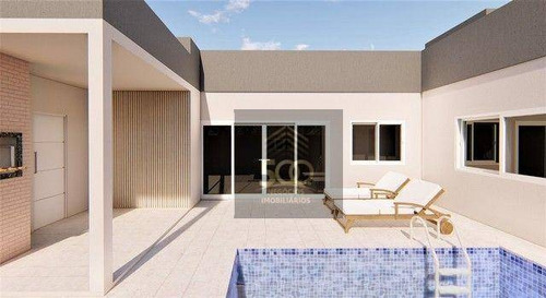 Imagem 3 de 10 de Casa Com 3 Dormitórios ( Sendo 1 Com Suíte ) À Venda, 137 M² Por R$ 630.000 - Praia De Fora - Palhoça/sc - Ca0785