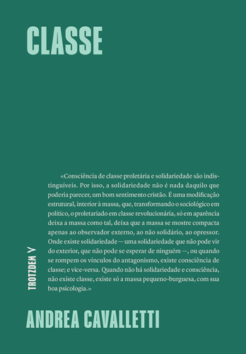 Classe, de Cavalletti, Andrea. Editora BRO Global Distribuidora Ltda, capa mole em português, 2022
