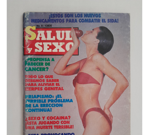 Revista Antigua Salud Y Sexo No 8 Año 1990